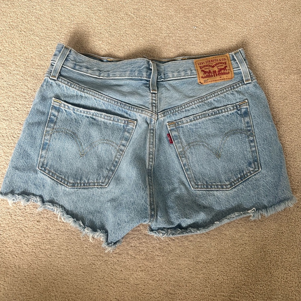 Levi's 501 denim shorts